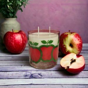 Vintage MCM Cranberry Apple Marmalade 2 Wick 10oz Luxury Soy Wax Candle